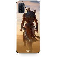 Maniacase Etui Oppo A32 assassin_s creed soldat dos