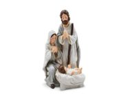 Geboorte van witte hars, 20 cm, LP64365W
