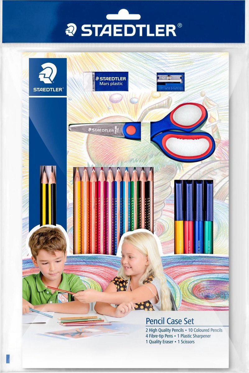 Staedtler kleurset met schaar