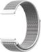 DrPhone SWB2 Universele 20mm Nylon Geweven Elastische Band met klittenband - Horlogeband – Armband – Grijs