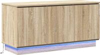 vidaXL TV-kast Sonoma eiken 100 x 38 x 49 cm bewerkt hout