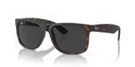 Ray-Ban Justin Rb 4165 Lunettes De Soleil Homme Havane Carrées Gris 55mm Polarisè