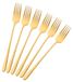 Solidchoice - Set de 6 fourchettes de table en acier inoxydable à long manche