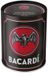 Nostalgic-Art Bacardi Spaarpot - Bacardi Logo (Zwart)