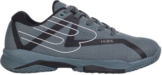 Bullpadel Icon 25I Padelschoenen Heren Antraciet