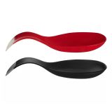 Premier Brands of America Premier Housewares Lepelsteun voor keuken, email, 7,3 x 19,4 x 2 cm, mat zwart