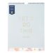 Busy B Busy Life Kalender januari tot december 2024 - Blauw - Maandkalender met zakken en To Do's