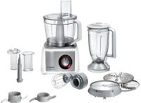 Bosch MC812S814 Foodprocessor - 1250W - RVS/Wit