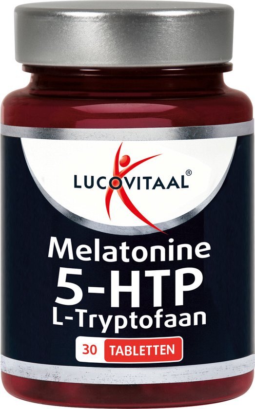 Lucovitaal Lucovitaal Melatonine 5-HTP L-Tryptofaan Tabletten 30st