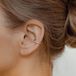Hey Happiness Fonkel Zirkonia – Oorklem Dames – Earcuff 925 Zilver – Zilver