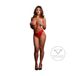 Le Désir Rode Hart Bodyharnas Lingerieset 2-delig Taille Unique