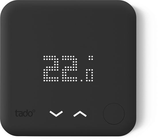 tado° Bedrade Slimme Thermostaat - Uitbreiding - Zwart