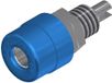 SKS Hirschmann BIL 20 Laboratoriumbus Bus, inbouw verticaal Stift-Ø: 4 mm Bleu 1 stuk(s)