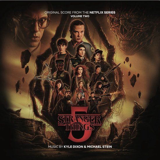 Stranger Kyle Dixon & Michael Stein - Stranger Things 5 (Original Score Volume Two) (2 LP) (Silver Coloured Vinyl)
