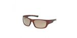 Timberland Lunettes de Soleil TB00093 Matte dark brown 61/18/130 Homme