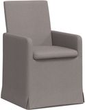 vidaXL Eetkamerstoelen 2 st Stof Taupe 57 x 67 x 95 cm