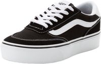 Vans Brooklyn Ls Platform Sneakers Dames Zwart Suède