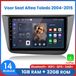 Awesafe Autoradio - Draadloos Apple CarPlay Android Auto - Geschikt Voor Seat Altea Toledo 2004 t/m 2015