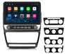 Skoda autoradio 10,1 pouces pour Skoda Octavia II (1Z3, 1Z5) années de modèle 2008-2013, avec double bouton rotatif, CarPlay sans fil et Android Auto, Bluetooth et un système Linux