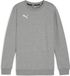 PUMA teamGOAL Casuals Crew Neck Sweat Jr Jongens Sporttrui - Medium Gray Heather-Puma White