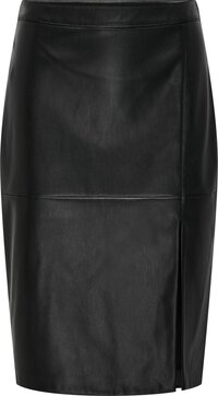 ONLY - ONLOLINE FAUX LEATHER SKIRT OTW NOOS - Dames - Rokken - Zwart - Maat: Volwassenen - 15315998