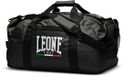 Leone Sporttas / Rugzak Zwart Imitatieleer 90x30x25 cm 70L