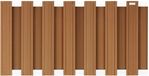 Intergard Écran de jardin clôture composite brun 180x93cm