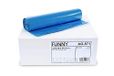 Funny Vuilniszakken, blauw, opgerold, 120 l, type 60, per stuk verpakt (1 x 250 stuks)