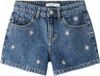 NAME IT NKFBELLA REG DNM SHORTS 3674-BE NOOS Fille Short en jean Coton Denim 104 Medium Blue Denim