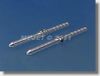 MPJet 2552 Aluminium expansieanker, 4,5x70mm, demontabel, 2 stuks