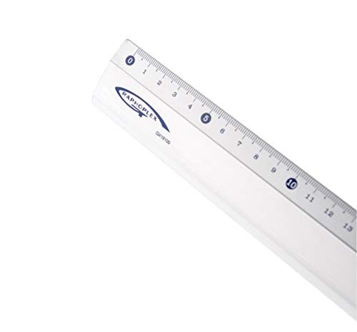Graphoplex Aluminium liniaal 100 cm GX19100
