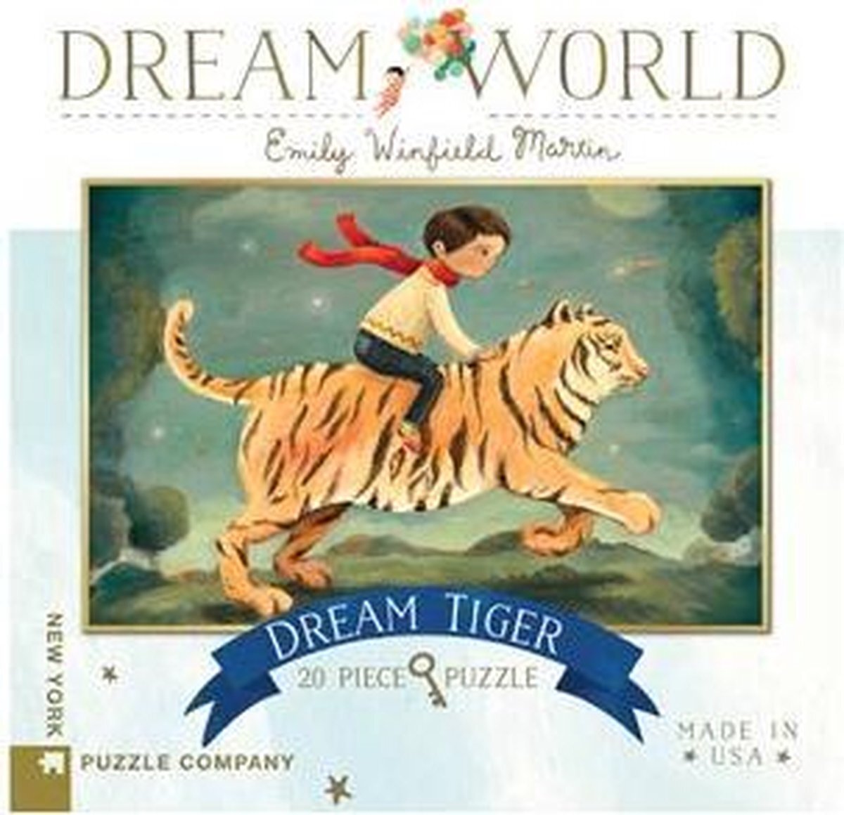 The New York Puzzle Company New York Puzzle Company Puzzel Dream World Dream Tiger 20 Mini Stukjes