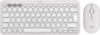 Logitech Pebble 2 Combo - Draadloos Toetsenbord + Muis - AZERTY Frans - Wit