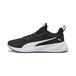 PUMA Sportschoen 'Flyer Lite 4' zwart / wit
