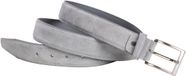 Officine Napoli 2035 Cenere 3005 Riemen Licht Grijs Suede Heren