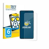 BROTECT Screenprotector 6 Stuks voor Huawei Mate 60 Pro Plus Beschermglas transparant