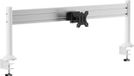 Kit de rails de fixation pour mur Slatwall + 2 pieds de table + support moniteur pour PC