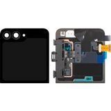 Samsung Display met Touchscreen Galaxy Z Flip6 F741, Sub Outer, Zwart, Service Pack GH97-30012E