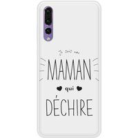 Panda Bedrukt siliconen hoesje compatibel met P20 Pro. Geweldige moeder.