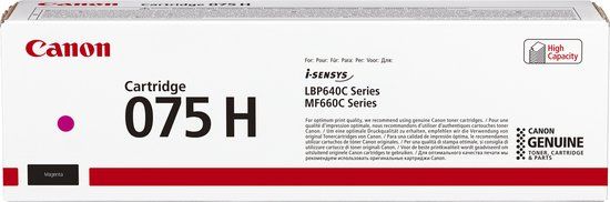 Canon 075 H High Yield Toner Cartridge Magenta
