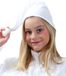 Merkloos / Sans marque Slaapmuts Kinderen - 4x Stuks - Wit