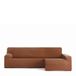 Eysa Bi-elastische bankovertrek voor chaise longue, met lange mouw, rechterkant rechts, kleur ketel, design Harlem