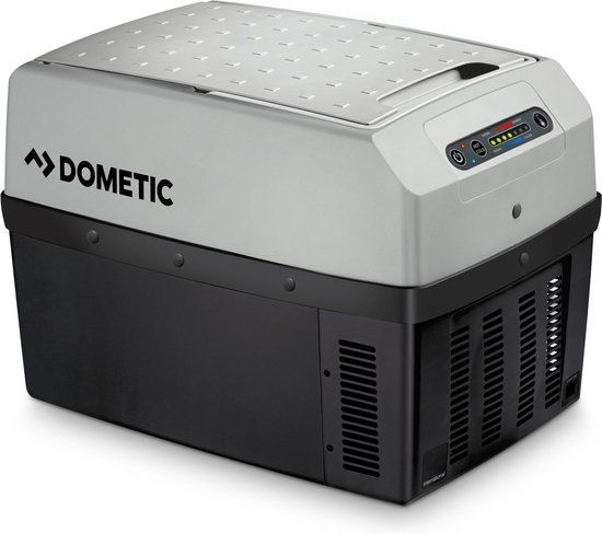 Dometic TropiCool TCX 14 Thermo Elektrische Koelbox - 15 Liter - 12/24/230V - Grijs/Zwart