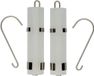 Humidificateurs de radiateur sans marque 8x Blanc Verre