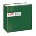 Fato, Droge papieren servetten, Airlaid, stoffen effect, verpakking van 50 servetten, grootte 40x40 gevouwen in 4, kleur Forest Green