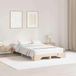 Maison Exclusive - Cadre de lit, design naturel, 135 x 190 cm, en pin massif