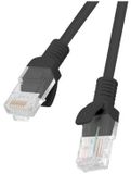 Lanberg Patchcord Kabel UTP Cat 6 1M RJ45 Zwart
