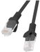 Lanberg Patchcord Kabel UTP Cat 6 1M RJ45 Zwart