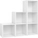 vidaXL Ensemble de meubles TV 3 pièces, blanc, en panneaux de particules