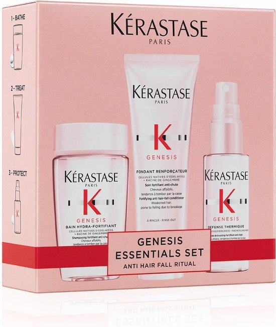 K&#233;rastase - Genesis Discovery Mini Trio Geschenkset - voor zwak haar, gevoelig voor uitvallen